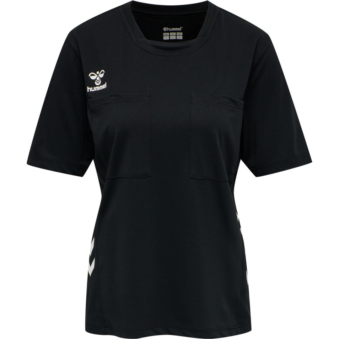 Hummel Hmlreferee Chevron Wo Jersey S/S - black
