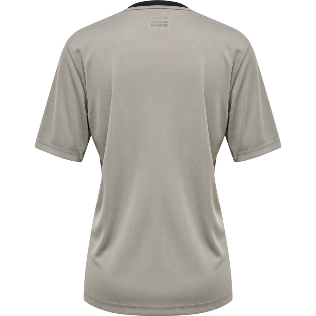 Hummel Hmlreferee Chevron Wo Jersey S/S - steeple gray