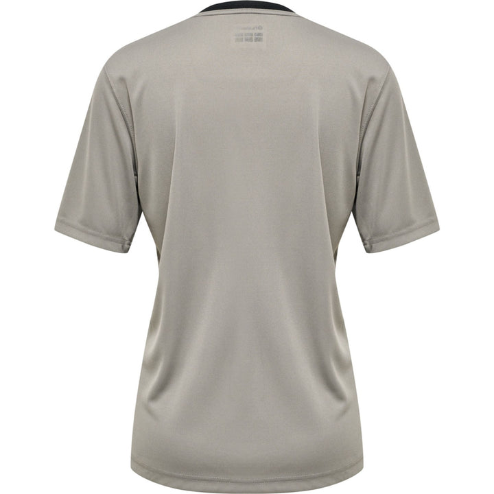 Hummel Hmlreferee Chevron Wo Jersey S/S - steeple gray