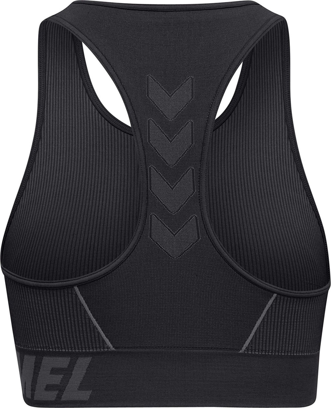 Hummel Hmlte Christel Seamless Sports Top - black/asphalt melange