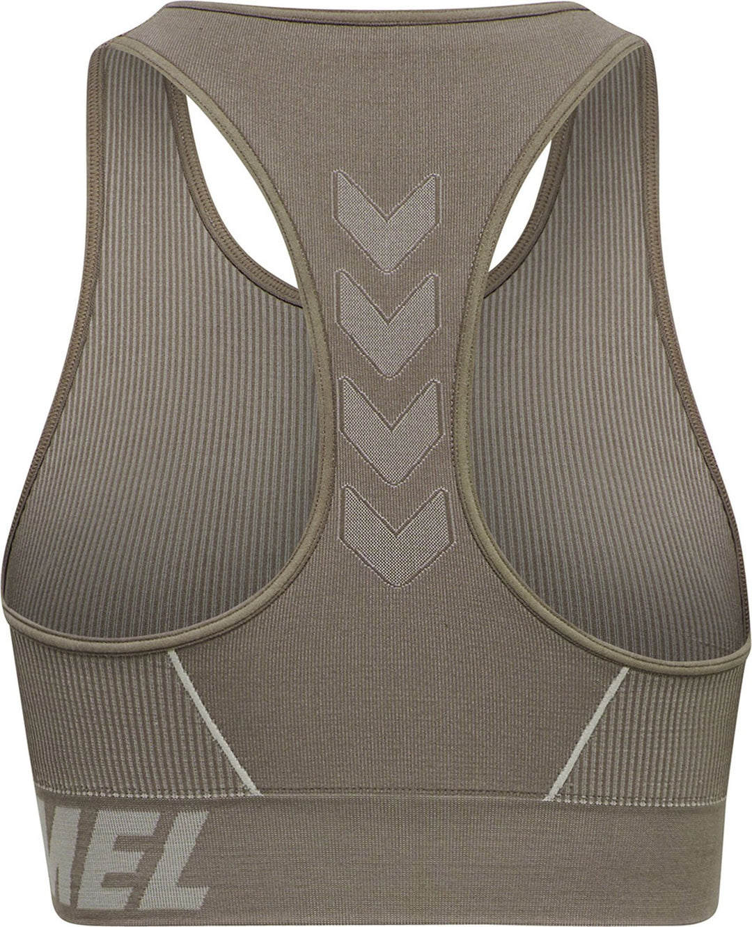 Hummel Hmlte Christel Seamless Sports Top - chateau gray/driftwood melange