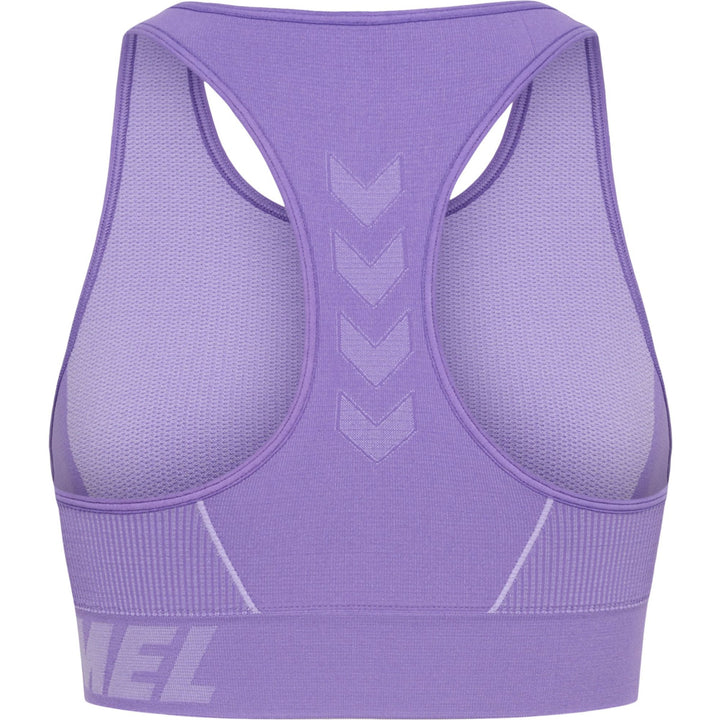 Hummel hmlTE CHRISTEL SEAMLESS SPORTS TOP - paisley purple/lavender melang