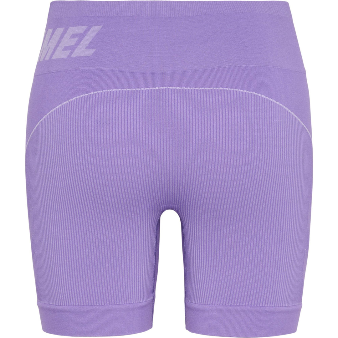 Hummel hmlTE CHRISTEL SEAMLESS SHORTS - paisley purple/lavender melang