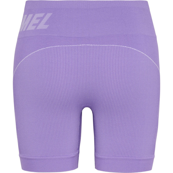 Hummel hmlTE CHRISTEL SEAMLESS SHORTS - paisley purple/lavender melang
