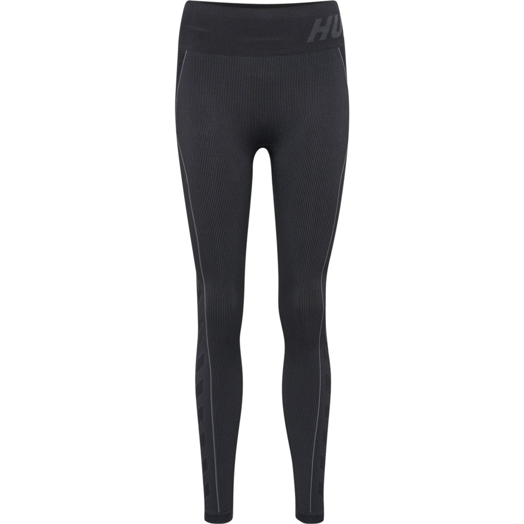 Hummel Hmlte Christel Seamless Mw Tights - black/asphalt melange