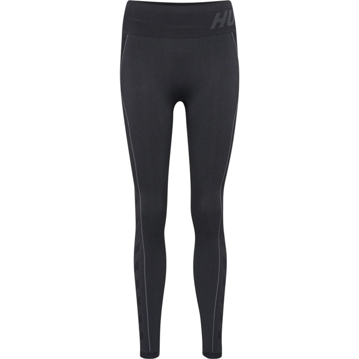Hummel Hmlte Christel Seamless Mw Tights - black/asphalt melange