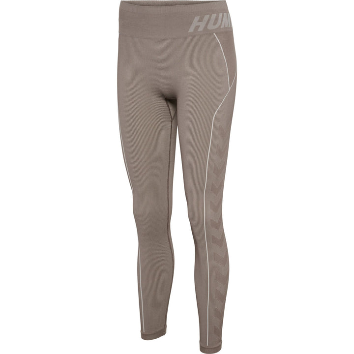 Hummel Hmlte Christel Seamless Mw Tights - chateau gray/driftwood melange