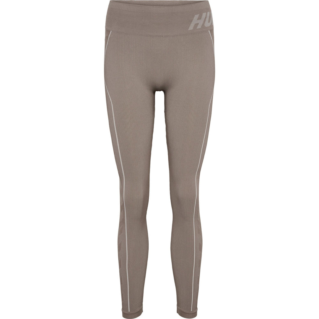 Hummel Hmlte Christel Seamless Mw Tights - chateau gray/driftwood melange