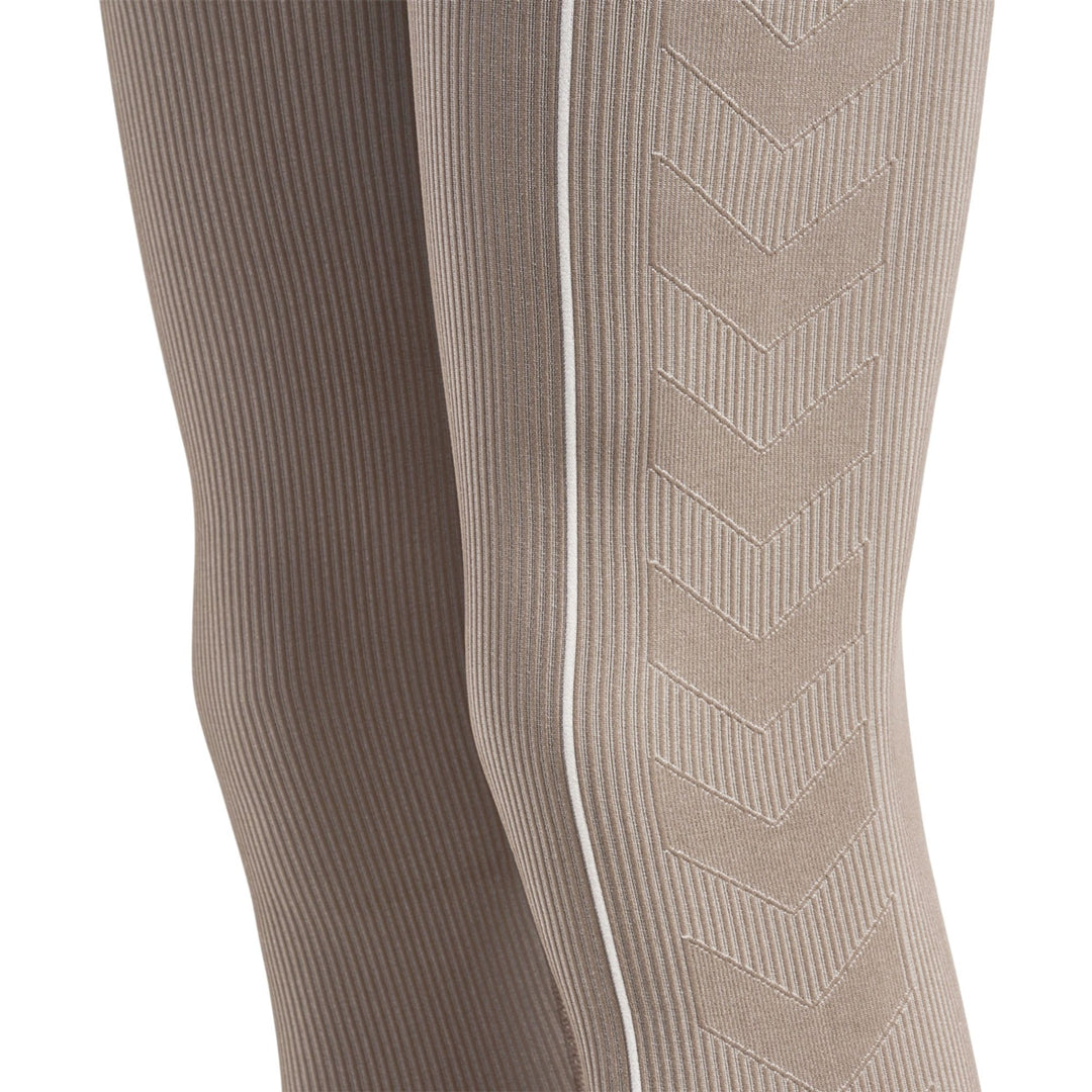 Hummel Hmlte Christel Seamless Mw Tights - chateau gray/driftwood melange