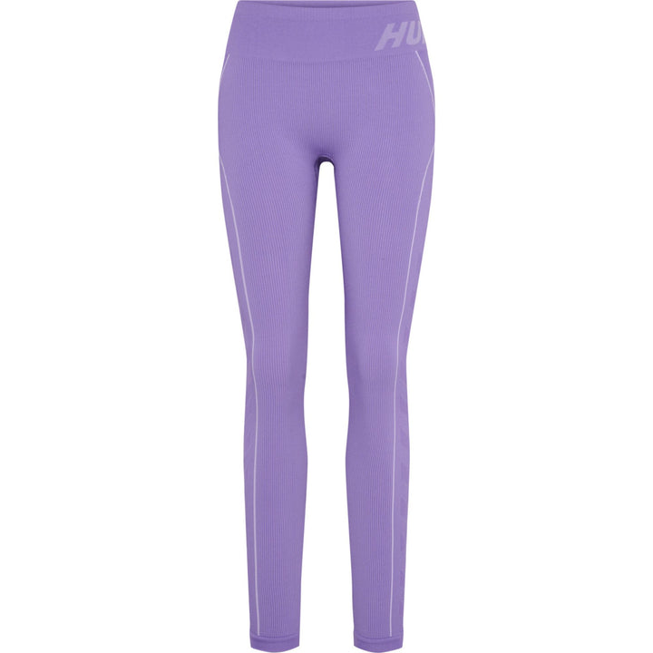 Hummel hmlTE CHRISTEL SEAMLESS MW TIGHTS - paisley purple/lavender melang