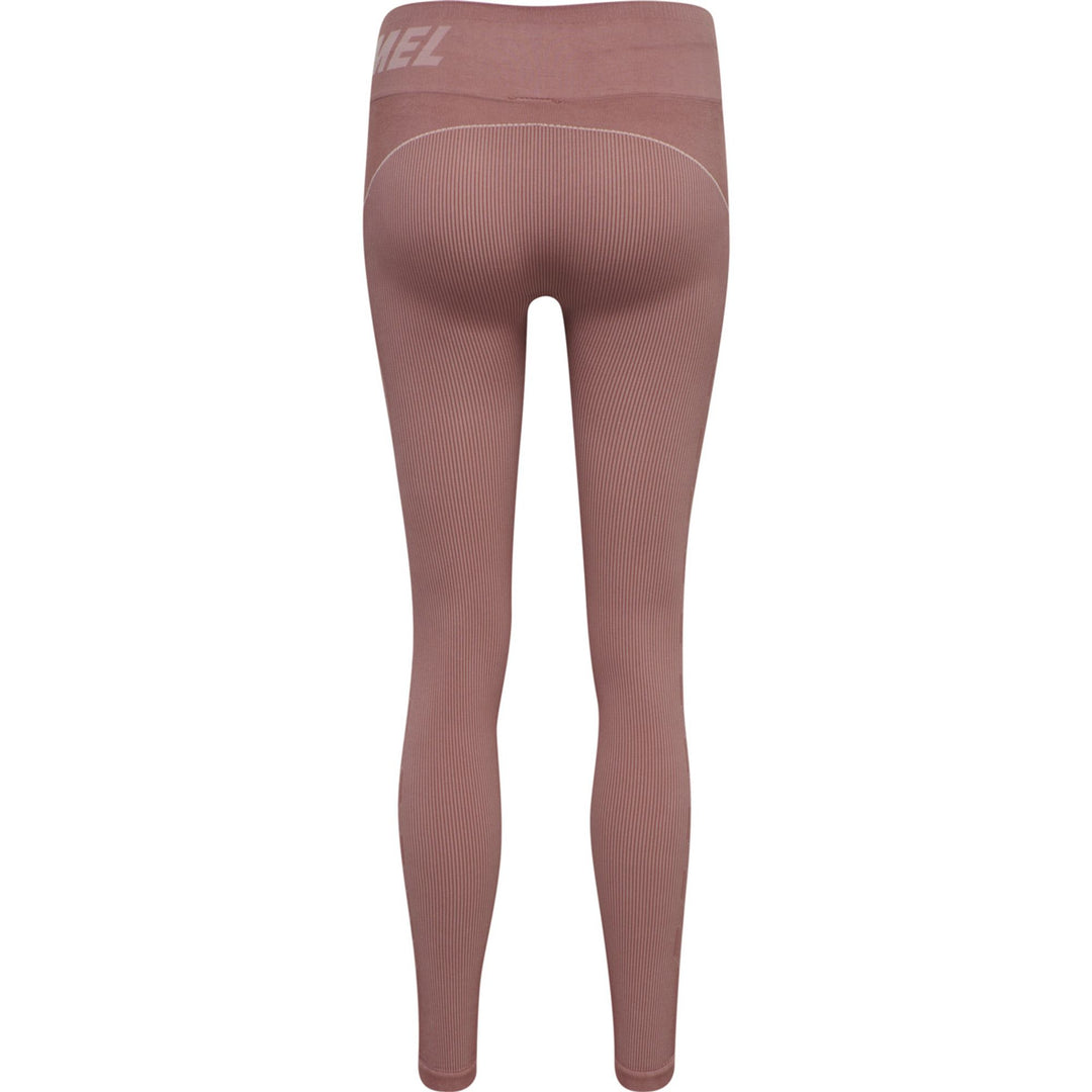 Hummel Hmlte Christel Seamless Mw Tights - withered rose/rose tan melange