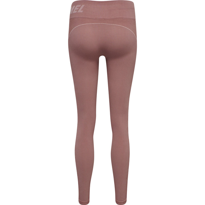 Hummel Hmlte Christel Seamless Mw Tights - withered rose/rose tan melange