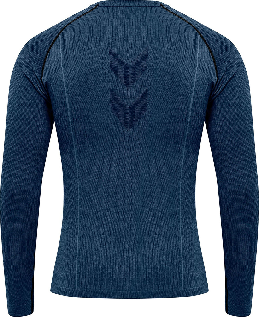 Hummel Hmlte Mike Seamless T-Shirt L/S - insignia blue/black melange