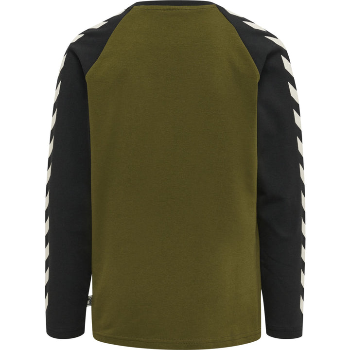 Hummel Hmlboys T-Shirt L/S - dark olive
