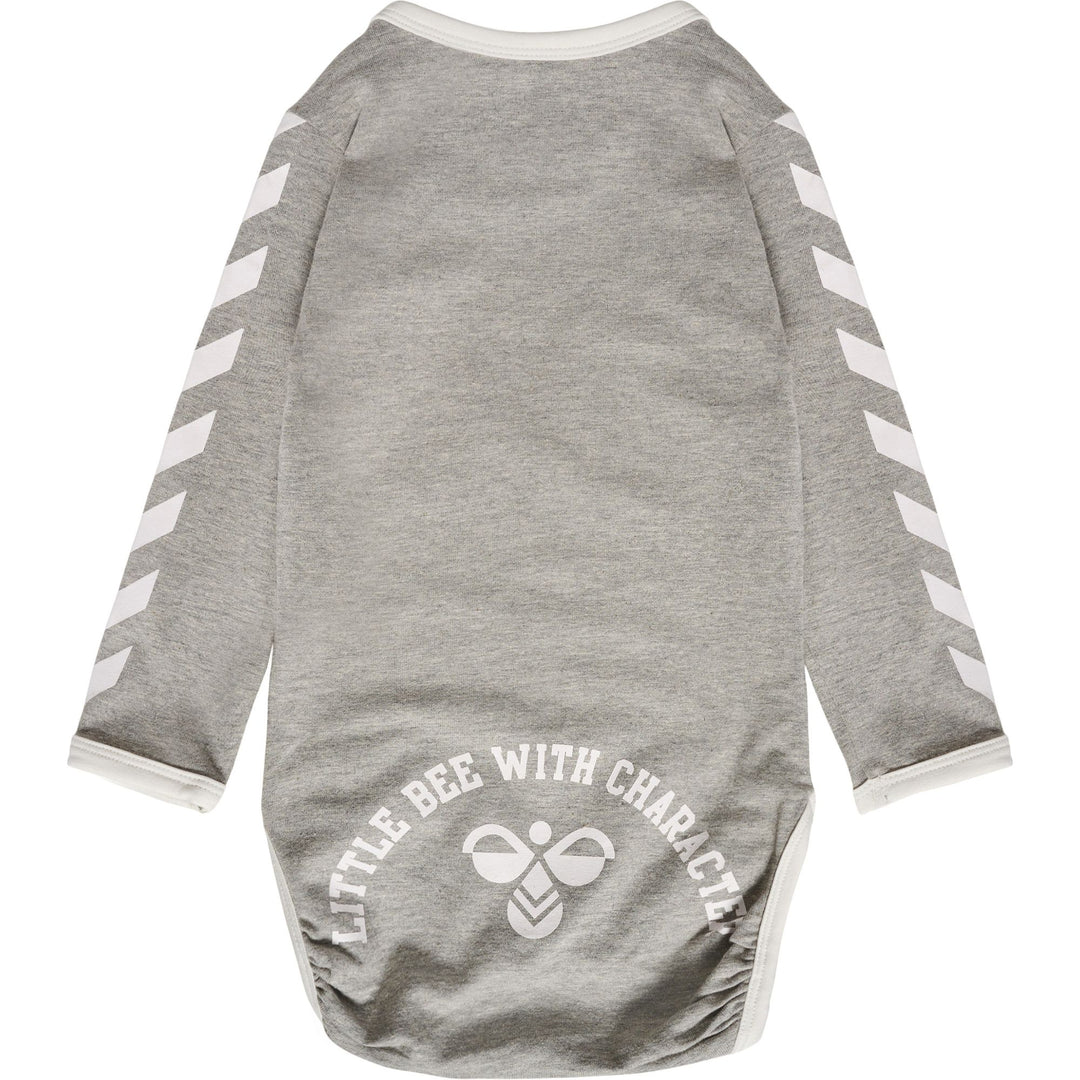 Hummel Hmlflipper Bodystocking L/S - grey melange