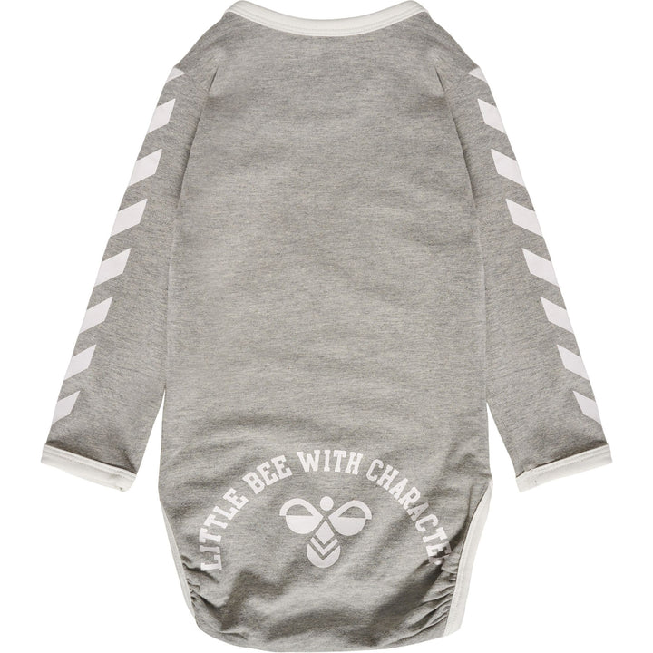 Hummel Hmlflipper Bodystocking L/S - grey melange