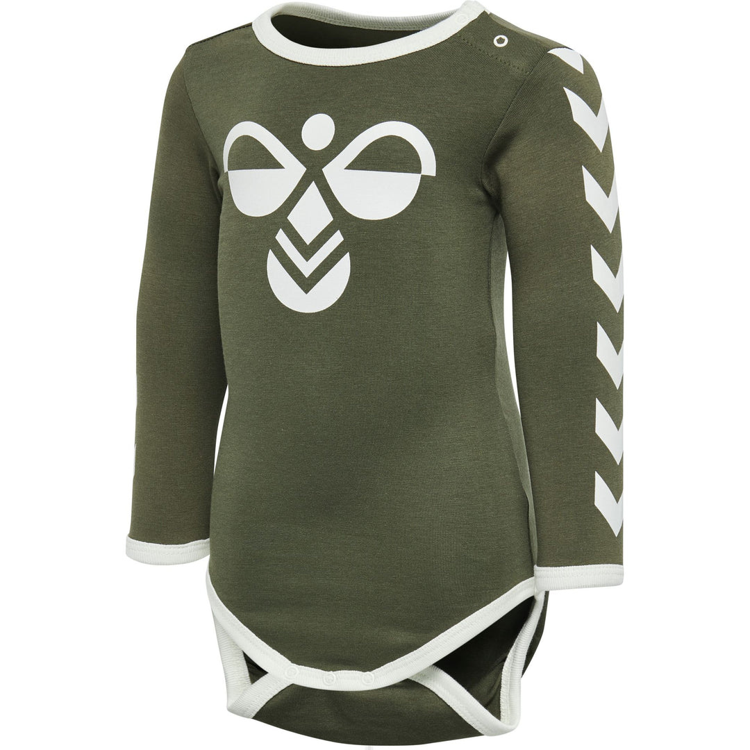 Hummel Hmlflipper Bodystocking L/S - olive night