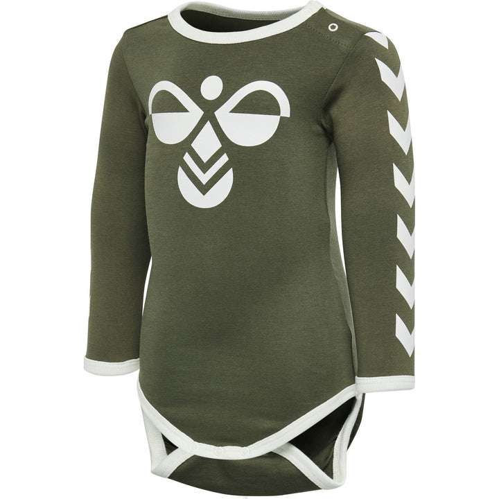 Hummel Hmlflipper Bodystocking L/S - olive night