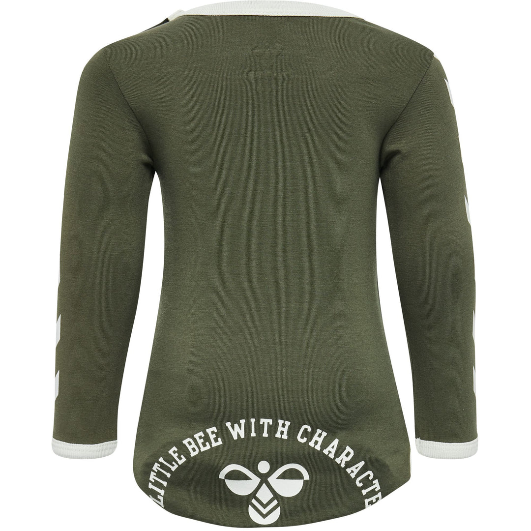 Hummel Hmlflipper Bodystocking L/S - olive night