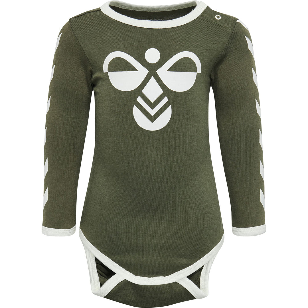 Hummel Hmlflipper Bodystocking L/S - olive night
