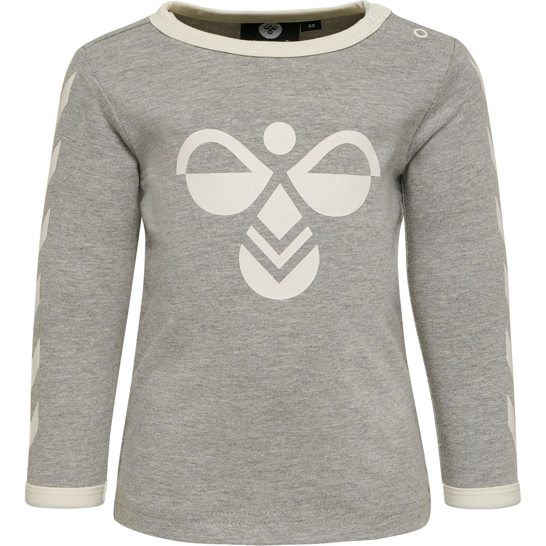 Hummel Hmlflipper T-Shirt L/S - grey melange