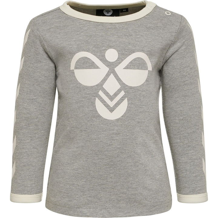 Hummel Hmlflipper T-Shirt L/S - grey melange