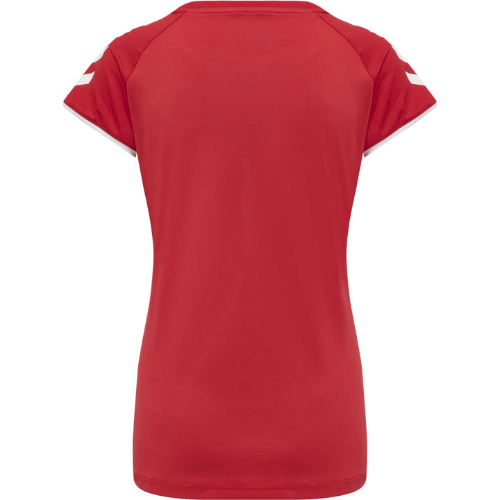 Hummel Hmlcore Volley Stretch Tee Wo - true red