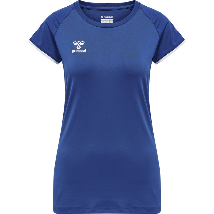 Hummel Hmlcore Volley Stretch Tee Wo - true blue