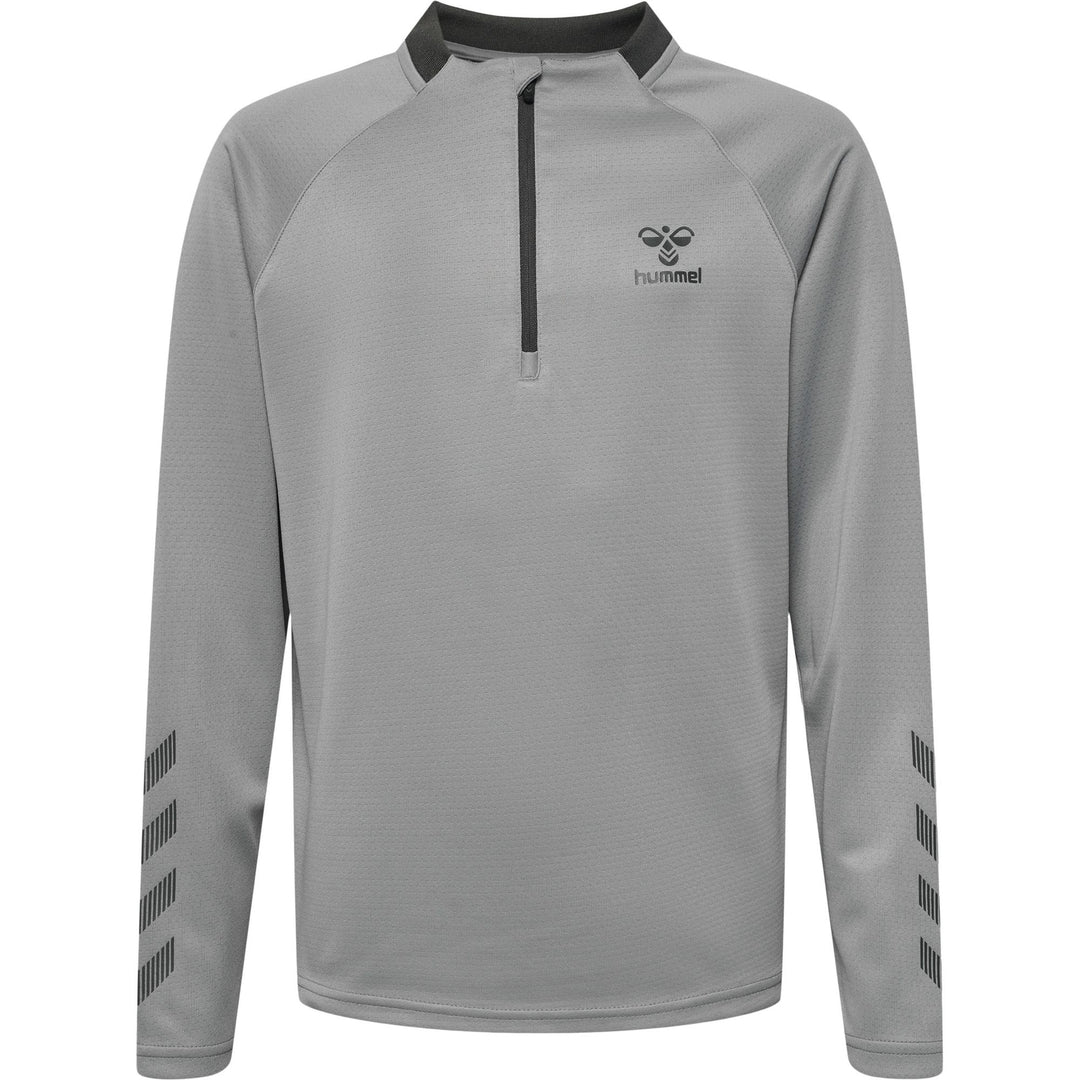 Hummel Hmlgg12 Action Half Zip Sweat Kids - alloy