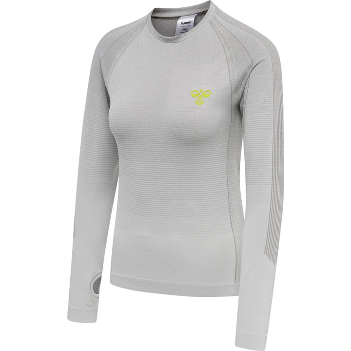 Hummel Hmlgg12 Training Seamless L/S Woman - alloy melange