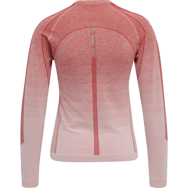 Hummel Hmlgg12 Training Seamless L/S Woman - aura orange melange