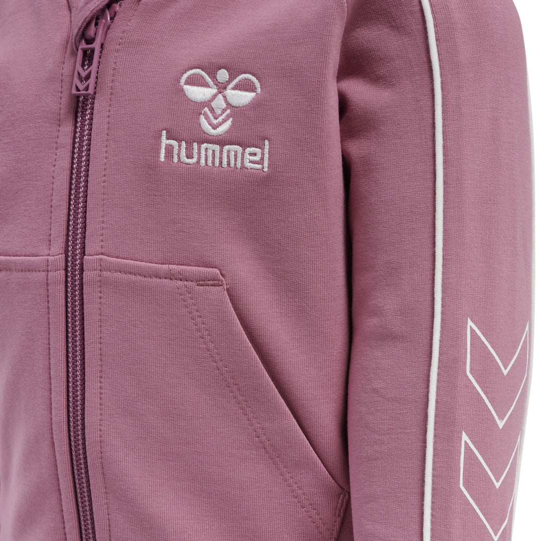 Hummel Hmlcasey Zip Jacket - heather rose