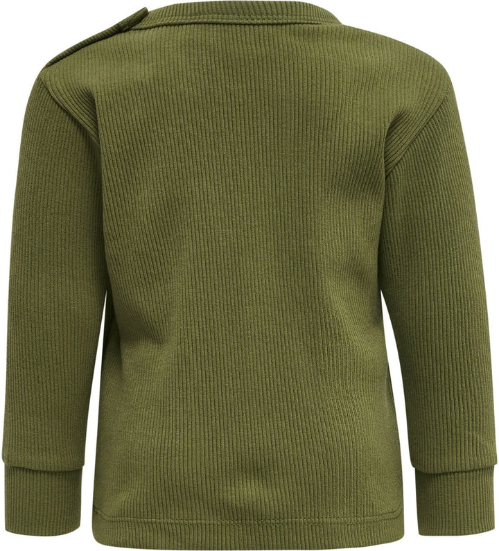 Hummel Hmlsami T-Shirt L/S - capulet olive