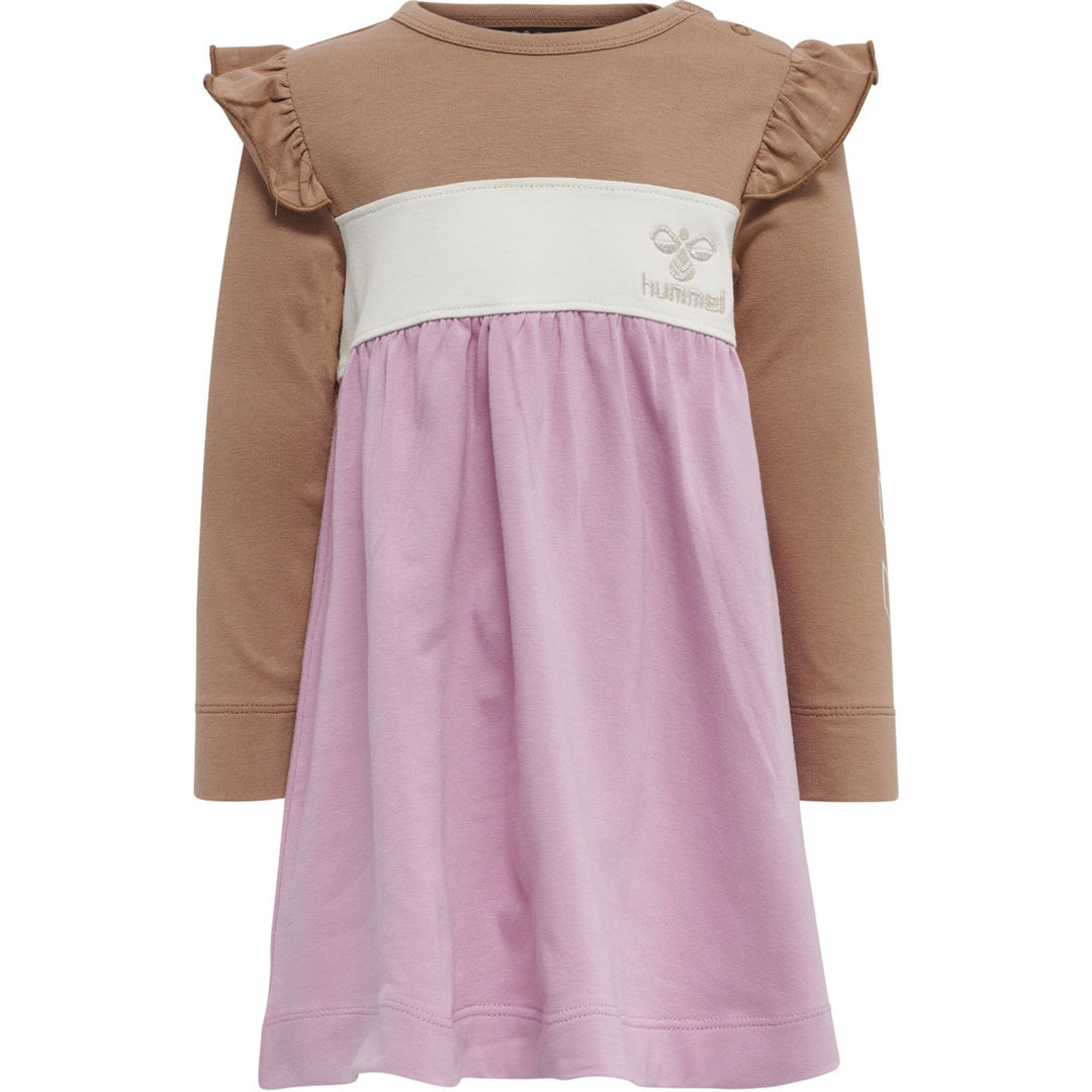 Hummel Hmljamila Dress L/S - mauve mist