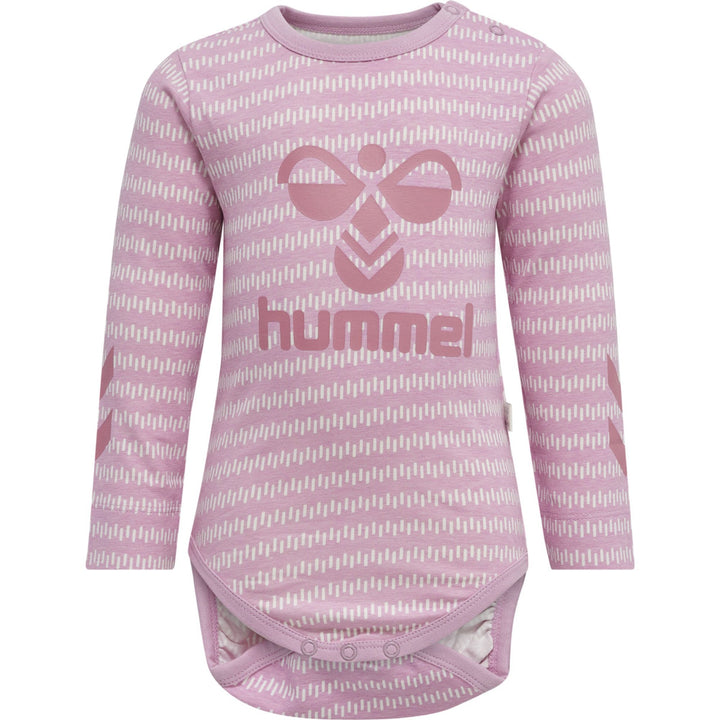 Hummel Hmlesme Body L/S - mauve mist