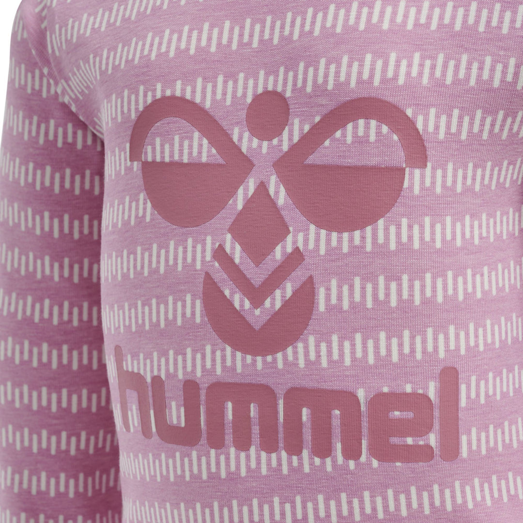 Hummel Hmlesme Body L/S - mauve mist