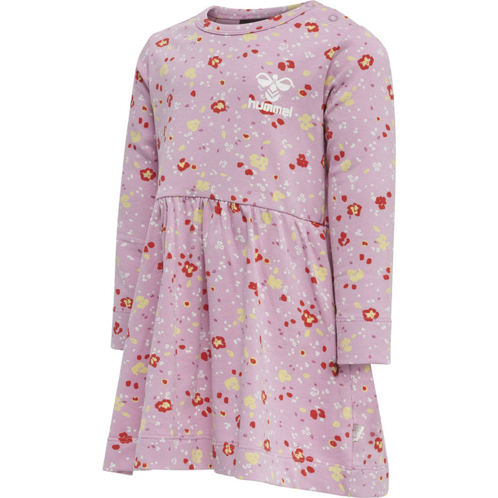 Hummel Hmlmira Dress L/S - mauve mist