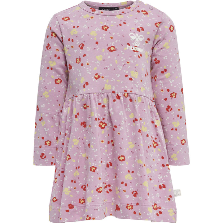 Hummel Hmlmira Dress L/S - mauve mist