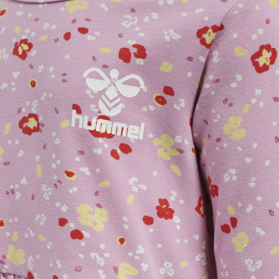 Hummel Hmlmira Dress L/S - mauve mist