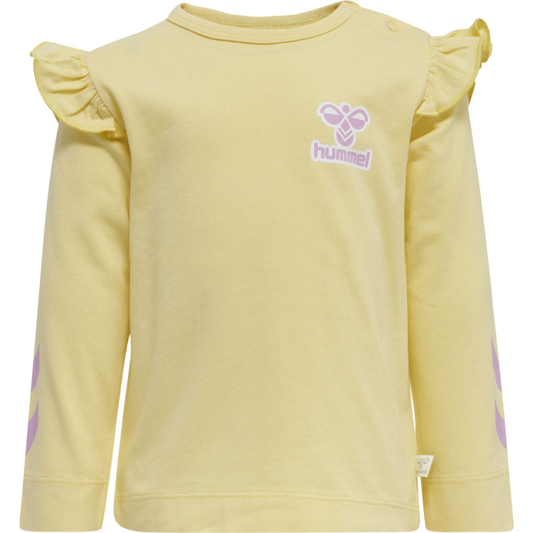Hummel Hmlmirabel T-Shirt L/S - pale banana