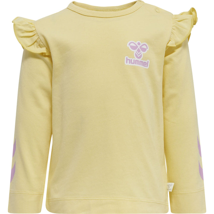 Hummel Hmlmirabel T-Shirt L/S - pale banana