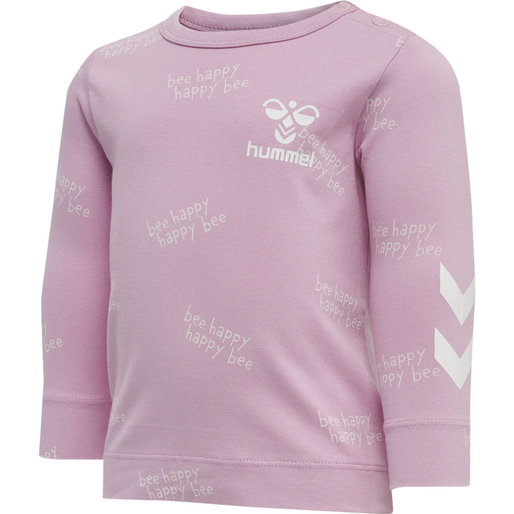 Hummel Hmlcalen T-Shirt L/S - mauve mist
