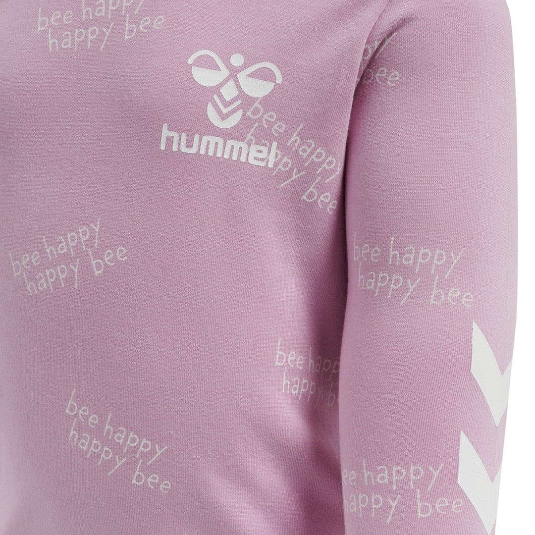 Hummel Hmlcalen T-Shirt L/S - mauve mist