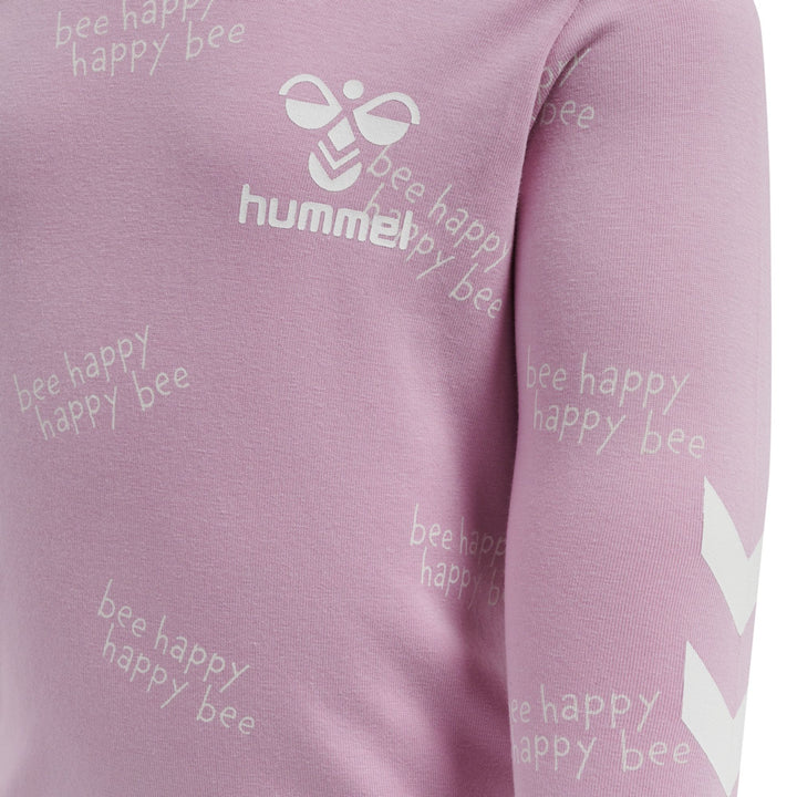 Hummel Hmlcalen T-Shirt L/S - mauve mist