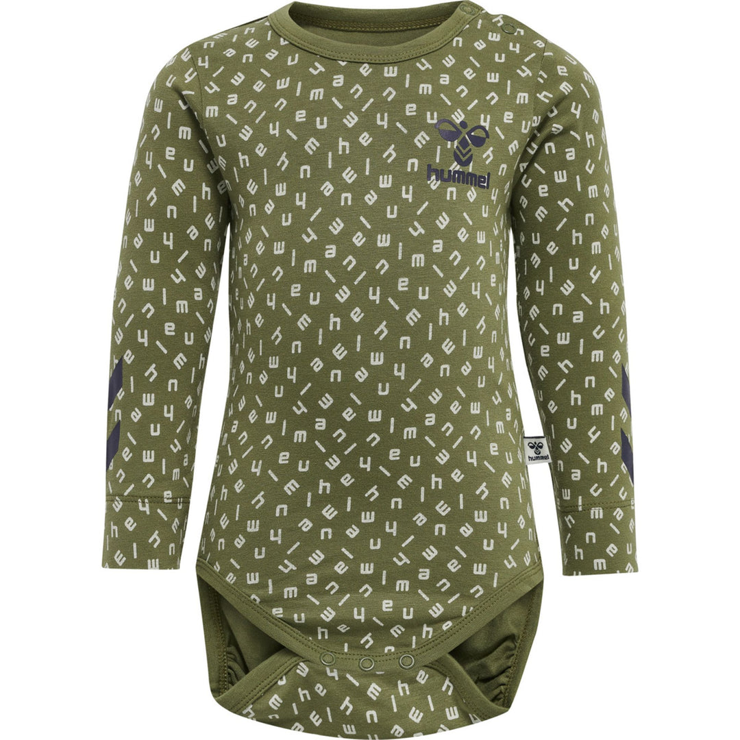 Hummel Hmlconnor Body L/S - capulet olive