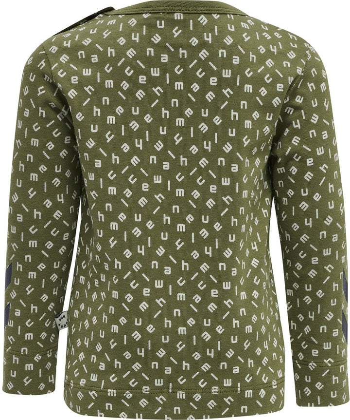Hummel Hmlconnor T-Shirt L/S - capulet olive
