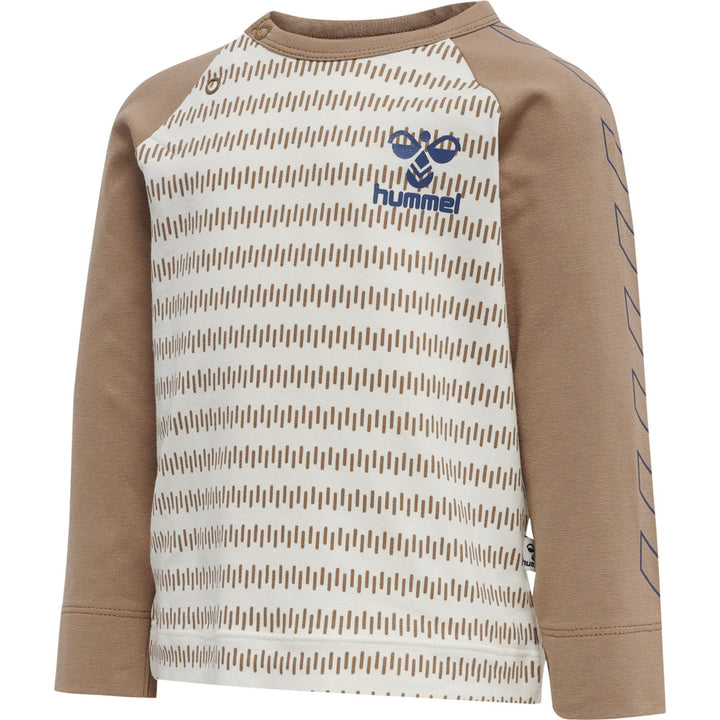 Hummel Hmldesmond T-Shirt L/S - beaver fur
