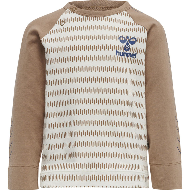 Hummel Hmldesmond T-Shirt L/S - beaver fur