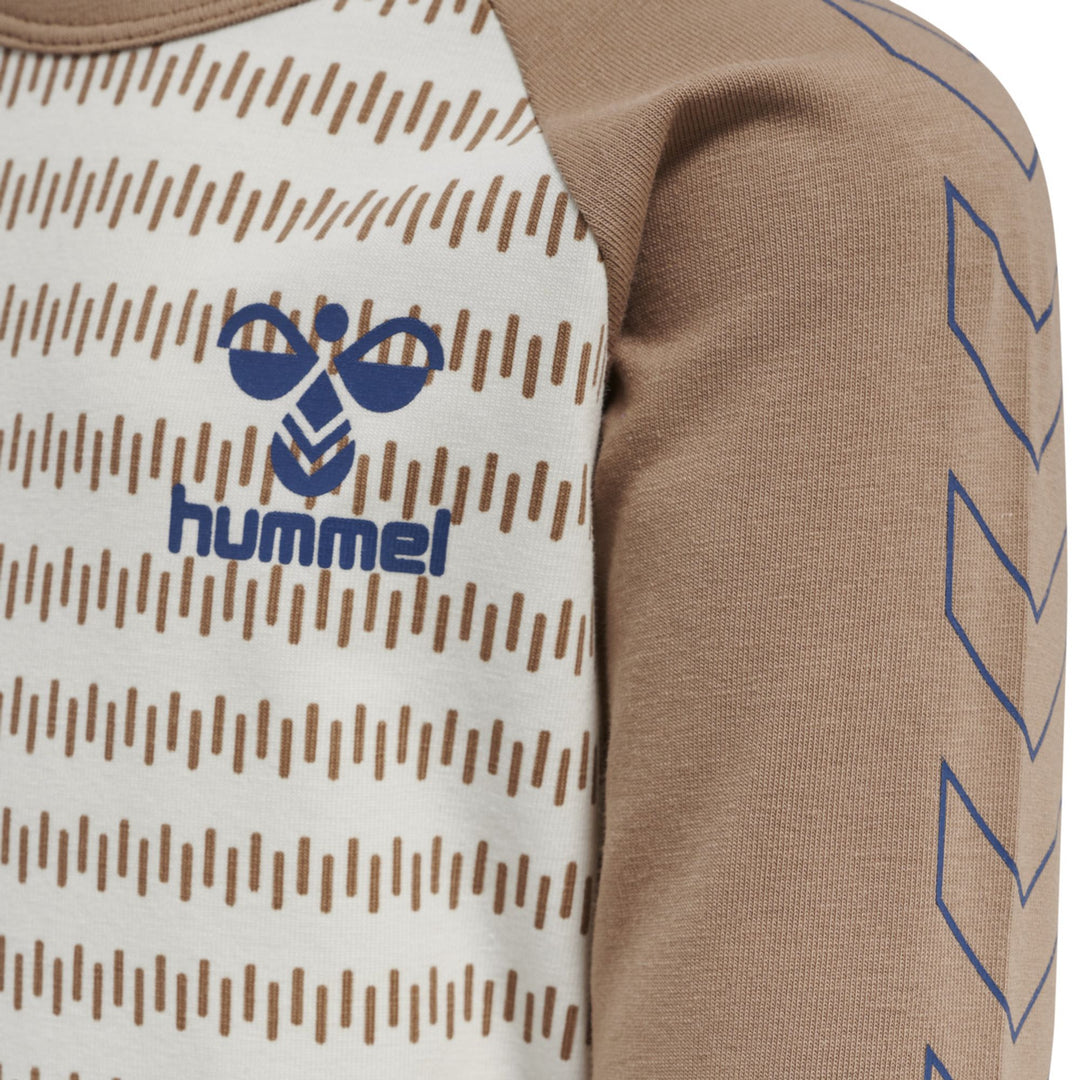 Hummel Hmldesmond T-Shirt L/S - beaver fur