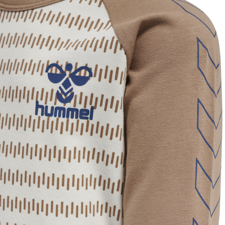 Hummel Hmldesmond T-Shirt L/S - beaver fur